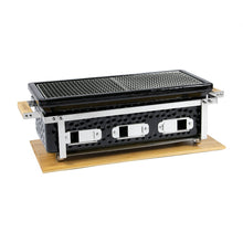 Load image into Gallery viewer, YAKINIKU | LARGE | Rectangular Shichirin | Konro &amp; Yakitori Grill
