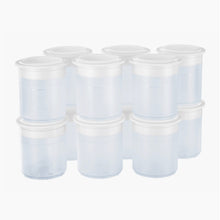 Load image into Gallery viewer, Pacojet 2, PJ1 &amp; Junior Starter Pack (Protective Beaker for Pacojet 2, PJ1, Junior &amp; 12 Synthetic Transparent Pacojet Beakers)
