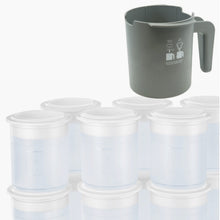 Load image into Gallery viewer, Pacojet 2, PJ1 &amp; Junior Starter Pack (Protective Beaker for Pacojet 2, PJ1, Junior &amp; 12 Synthetic Transparent Pacojet Beakers)

