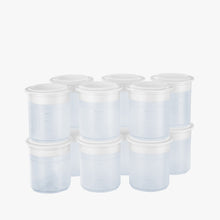 Load image into Gallery viewer, 12 synthetic transparent Pacojet beakers
